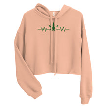 Load image into Gallery viewer, Cannabis pulse Crop Hoodie