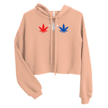 Load image into Gallery viewer, Patriotic Crop Hoodie