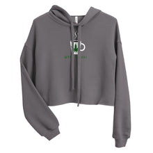 Load image into Gallery viewer, Wake & Bake Crop Hoodie