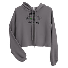 Load image into Gallery viewer, Stink Bug in black Crop Hoodie