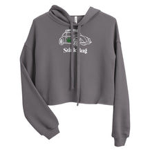 Load image into Gallery viewer, Stink Bug in white Crop Hoodie