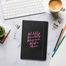 Load image into Gallery viewer, Wildly Wealthy Woman Wife Mom Hardcover bound notebook
