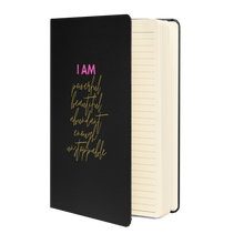Load image into Gallery viewer, I AM Hardcover bound notebook
