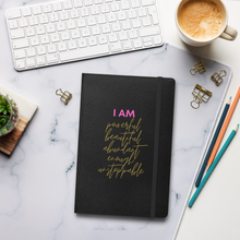 Load image into Gallery viewer, I AM Hardcover bound notebook
