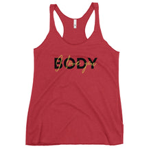 Load image into Gallery viewer, LOVE note to Body Racerback Tank
