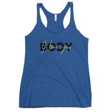 Load image into Gallery viewer, LOVE note to Body Racerback Tank
