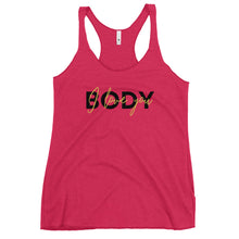 Load image into Gallery viewer, LOVE note to Body Racerback Tank
